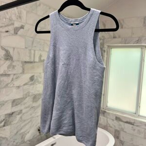 J. Crew Light Heather Gray Cashmere Crewneck